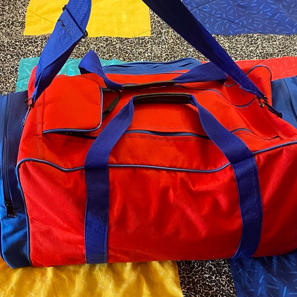 Official 1996 ATLANTA GAMES Olympic Duffel Bag Sponsored by Coca-Cola - Picture 3 of 15